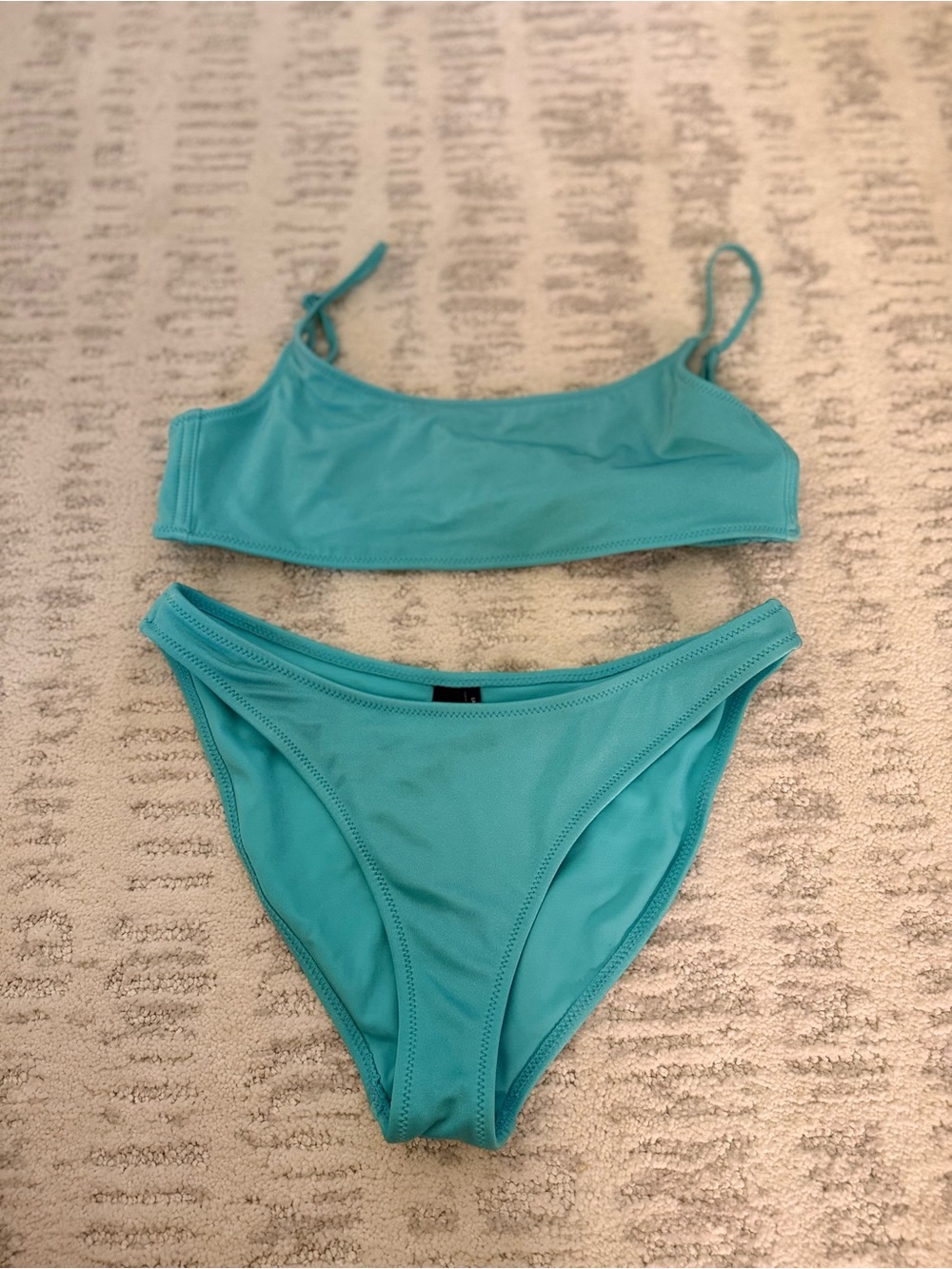 triangl swimwear Turquoise Scoop Bikini Set